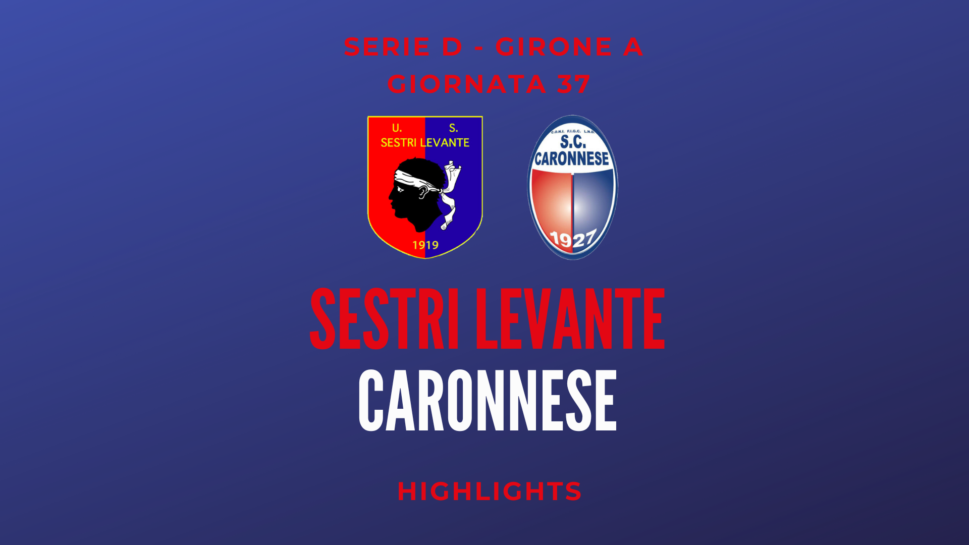 Sestri Levante-Caronnese, gli highlights [VIDEO]